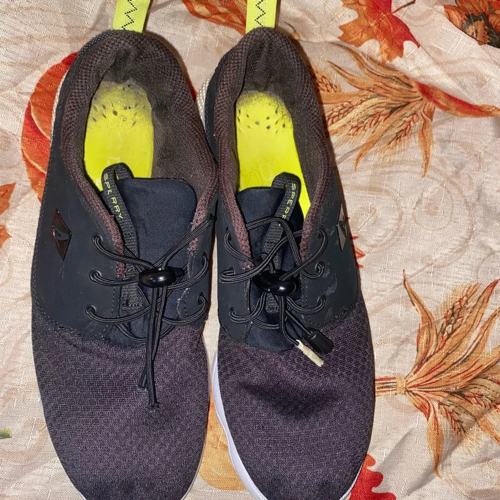 Sperry men shoes size 9.5 black - Picture 2 of 5